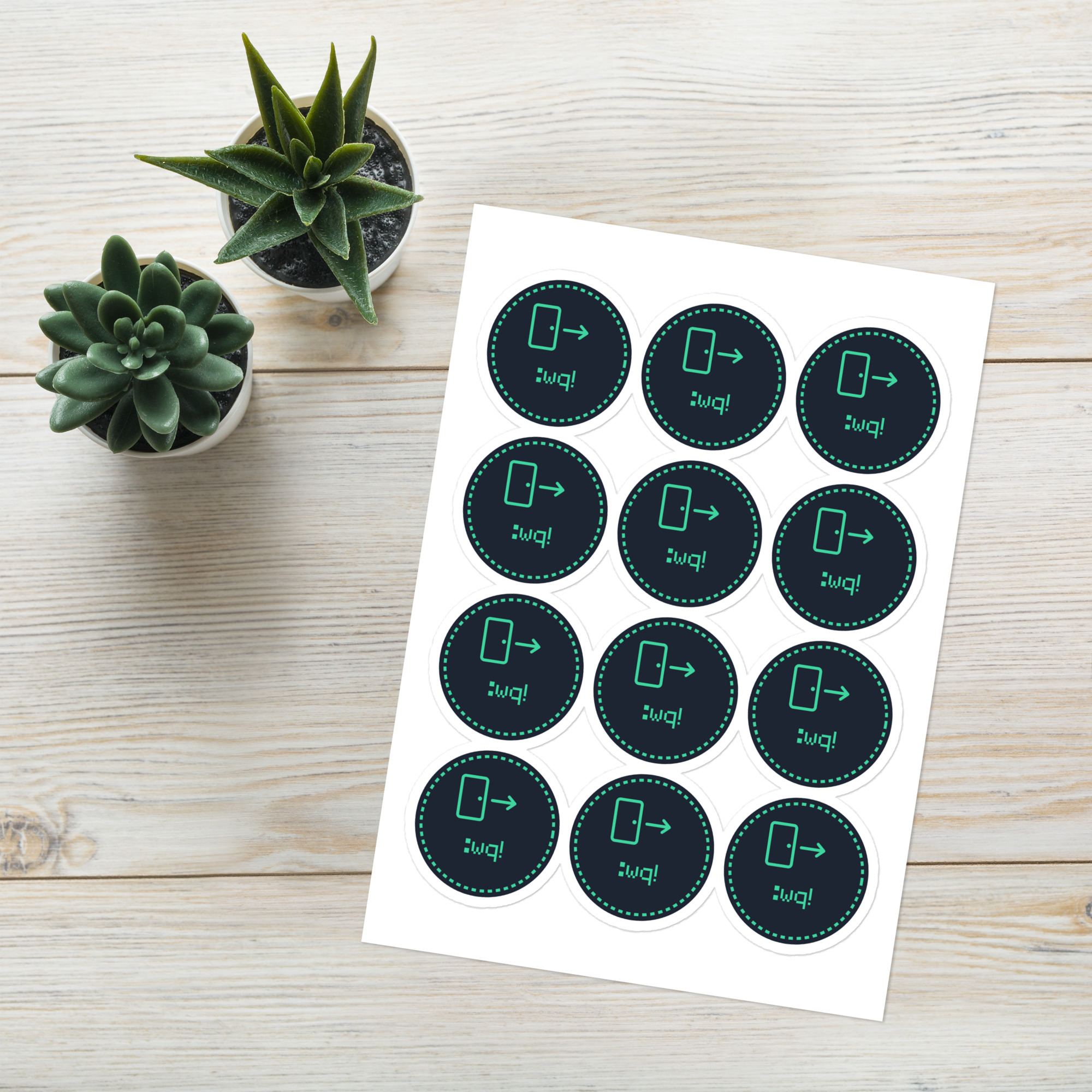 :wq! Escape Plan from Byte & Sticker